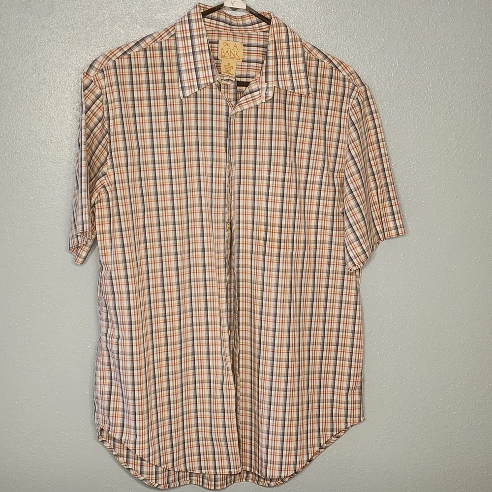Jos. A. Bank Men's Short Sleeve Shirt M